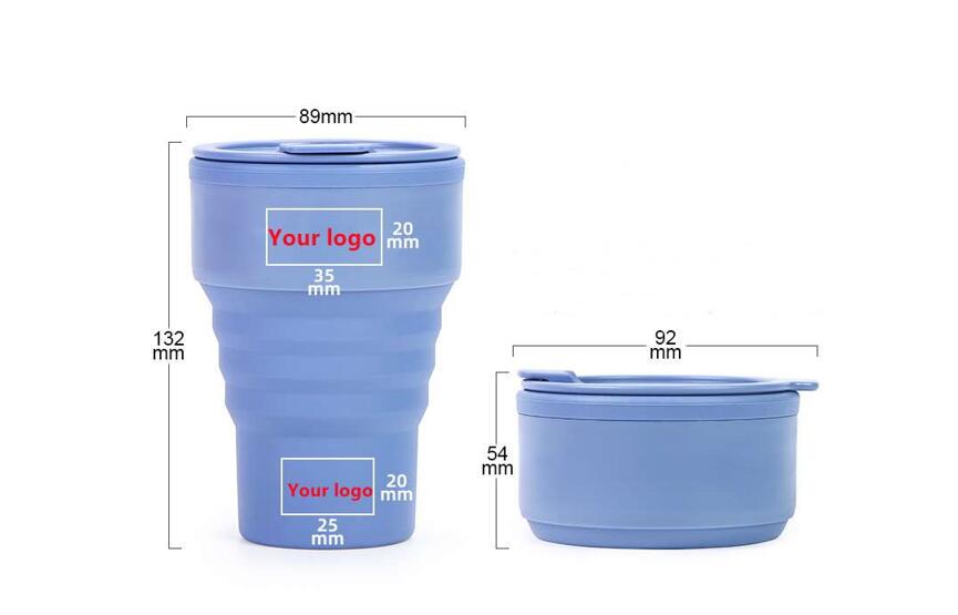 Silicone Collapsible Coffee Mug - Specifications