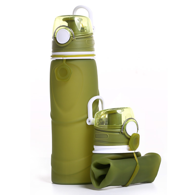 Collapsible Silicone Water Bottle - Sample