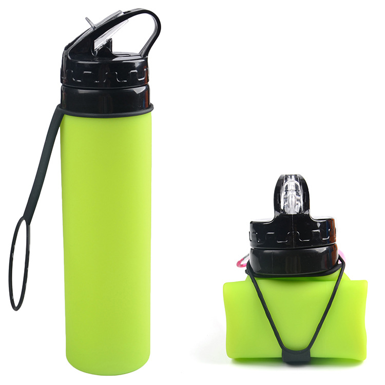 Promotional Collapsible Water Bottle – Green