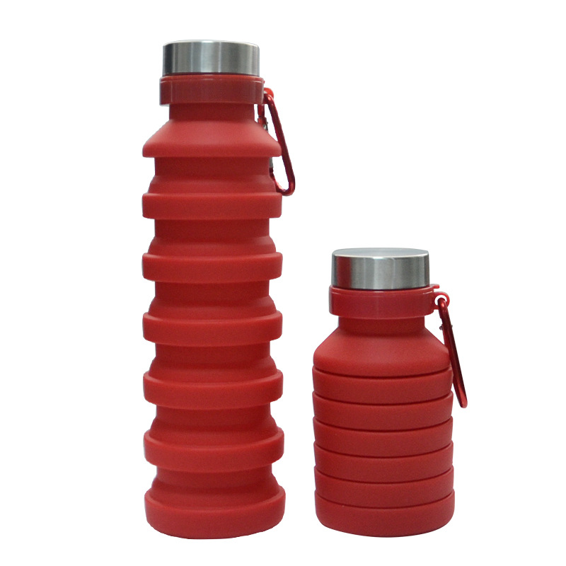 Red Foldable Water Bottle